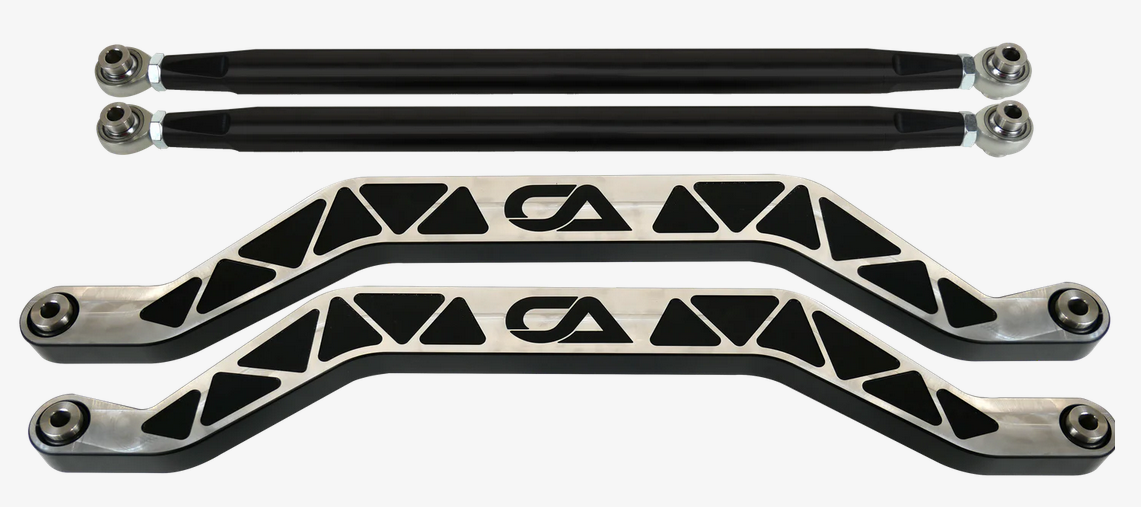 POLARIS PRO R TURBO R HIGH CLEARANCE RADIUS RODS CA TECH USA CA-132-BL-RM image 1