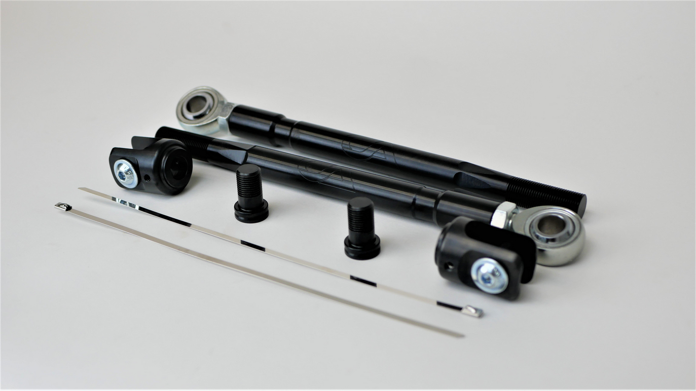 POLARIS PRO R TURBO R CLEVIS INNER TIE ROD SET CA TECH USA CA-136-BL image 1