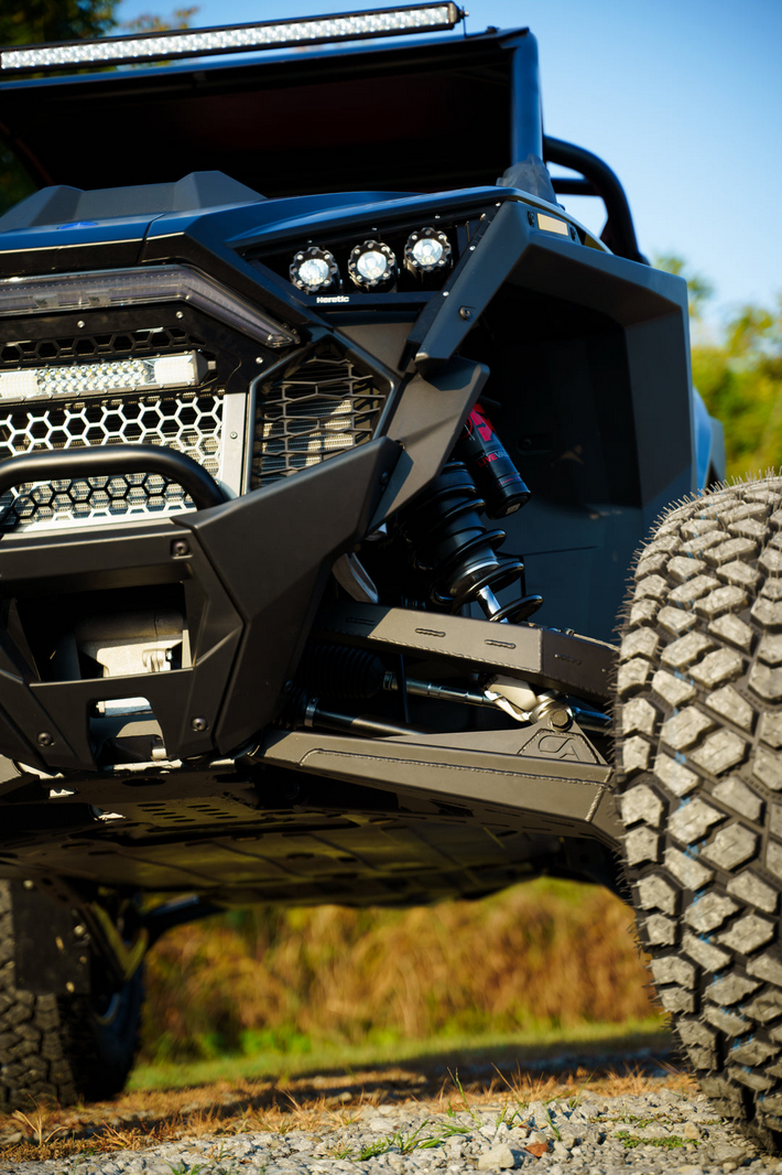 POLARIS PRO R TURBO R HIGH CLEARANCE UPPER A ARMS UNIBALL CA TECH USA CA-151-BL-UB thumbnail 3