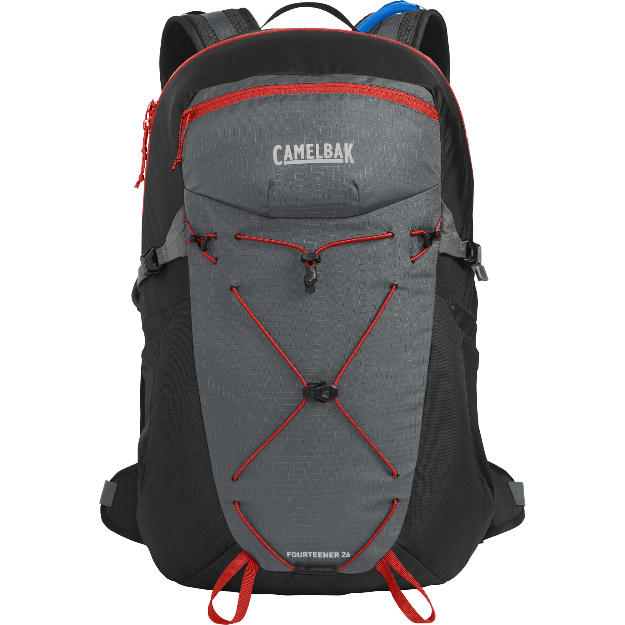 CAMELBAK FOURTEENER HYDRATION PACK 26L WITH 3L RESERVOIR 2023: GRAPHITE/RED POPPY CBFOUR26 thumbnail 3