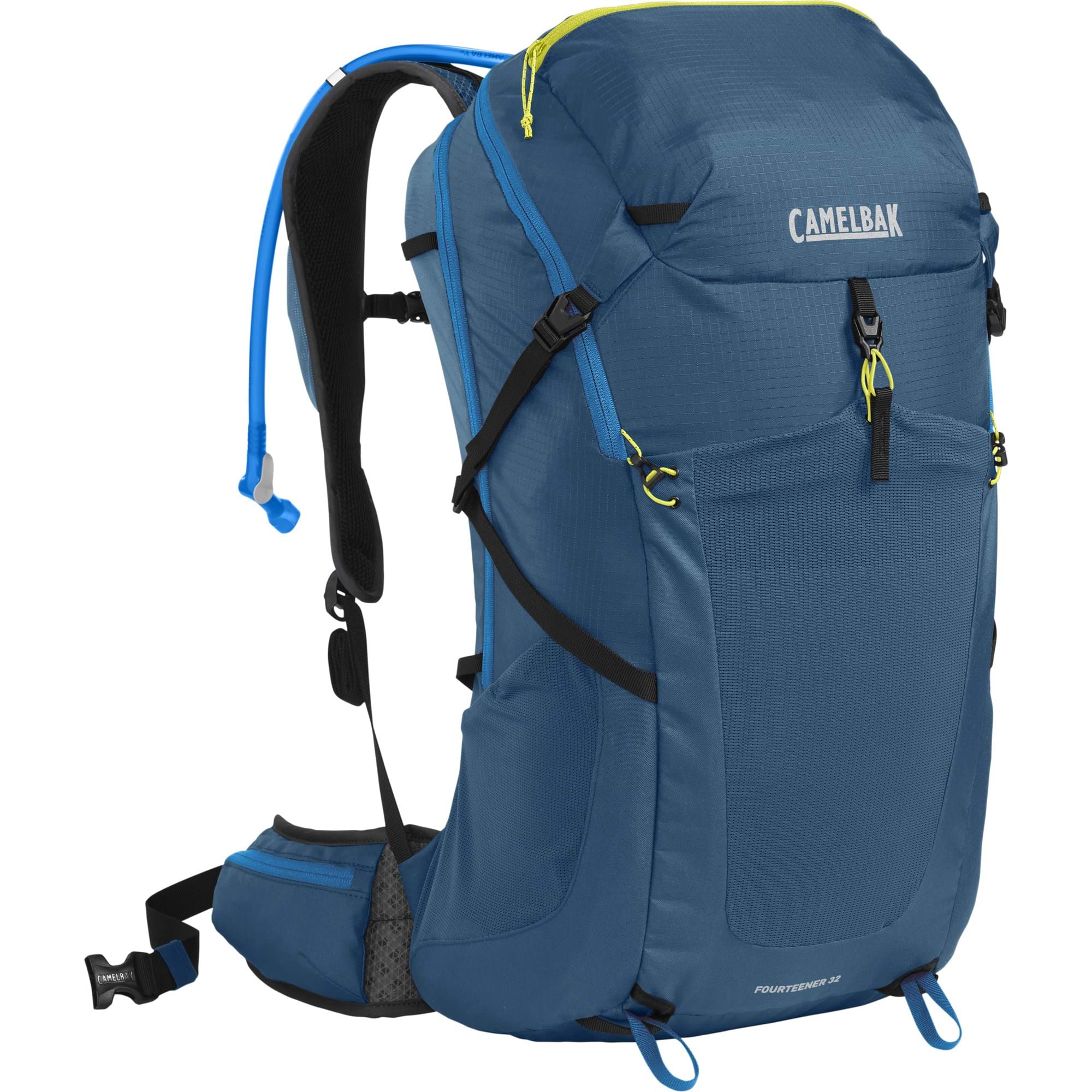 CAMELBAK FOURTEENER 32 HYDRATION PACK 2023: GIBRALTAR NAVY/SUMMER LIME 32L CBFOUR32 image 1