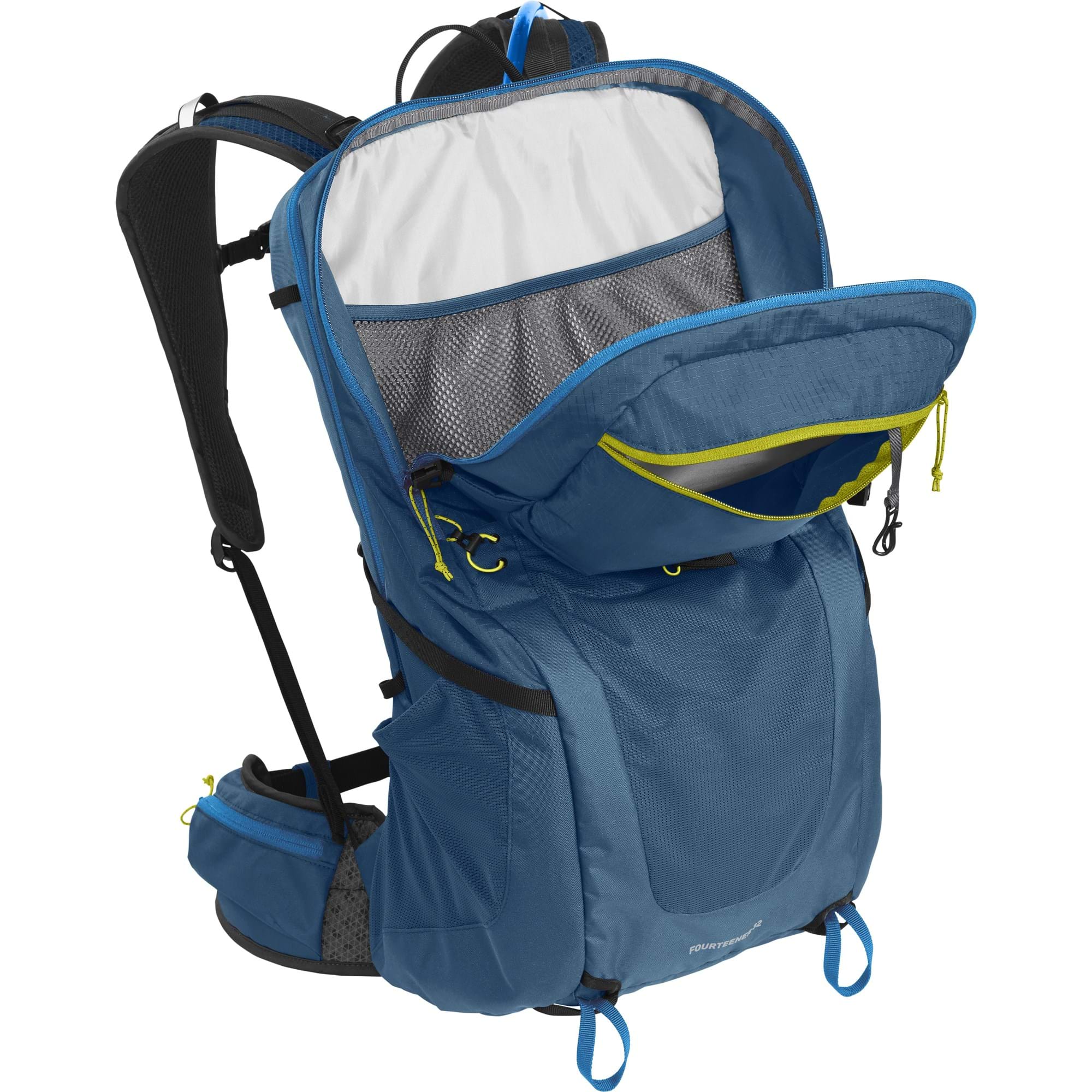 CAMELBAK FOURTEENER 32 HYDRATION PACK 2023: GIBRALTAR NAVY/SUMMER LIME 32L CBFOUR32 thumbnail 5