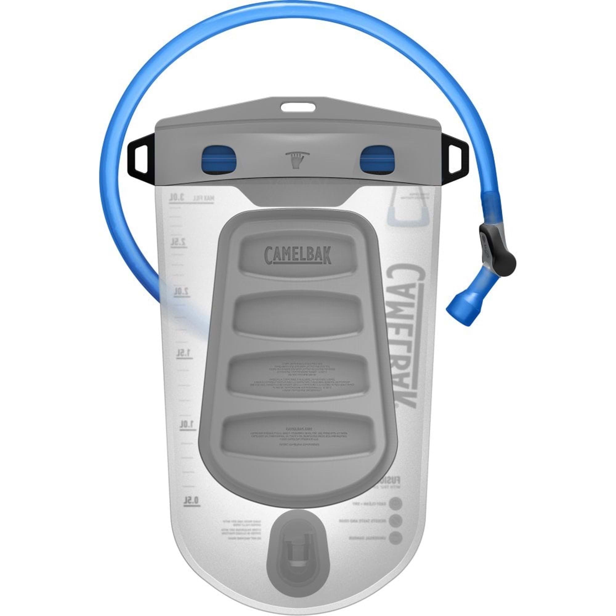 CAMELBAK FUSION 3L GROUP RESERVOIR WITH TRU ZIP WATERPROOF ZIPPER 2023: CLEAR CBFUSION3GTZ thumbnail 2