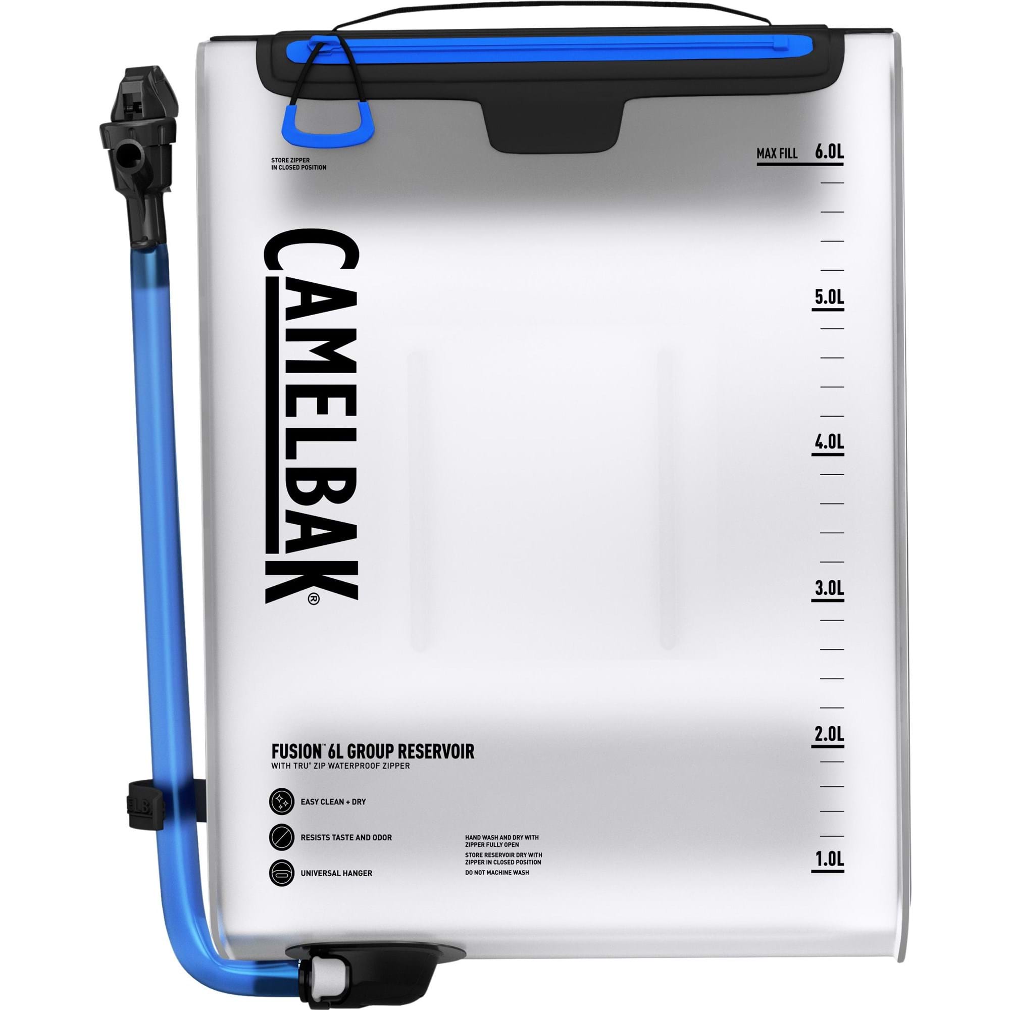 CAMELBAK FUSION 6L GROUP RESERVOIR WITH TRU ZIP WATERPROOF ZIPPER 2022: CLEAR 6L CBFUSION6 thumbnail 6