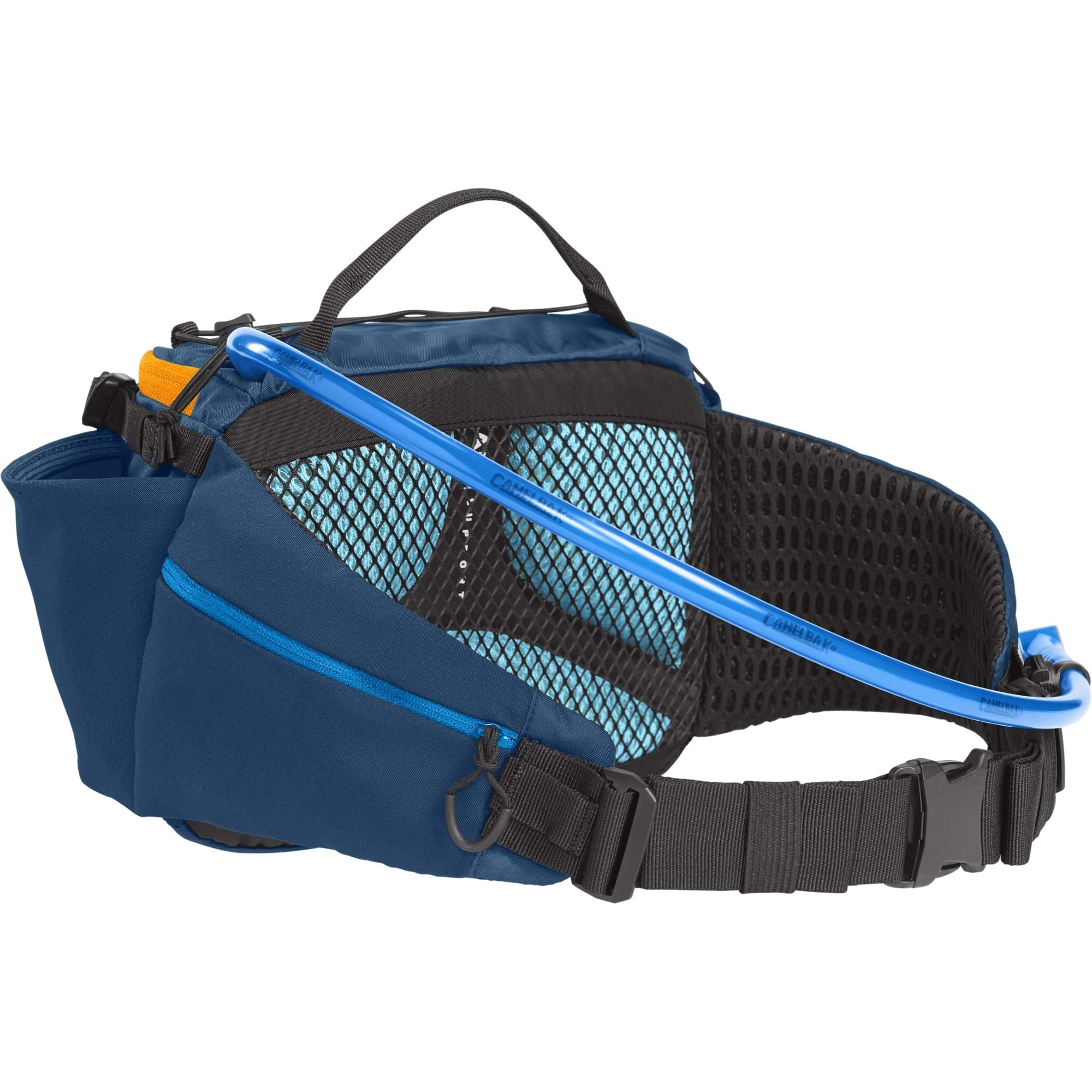 CAMELBAK M.U.L.E. 5 WAIST PACK 2023: GIBRALTAR NAVY/ORANGE 5L CBMULEWP thumbnail 2