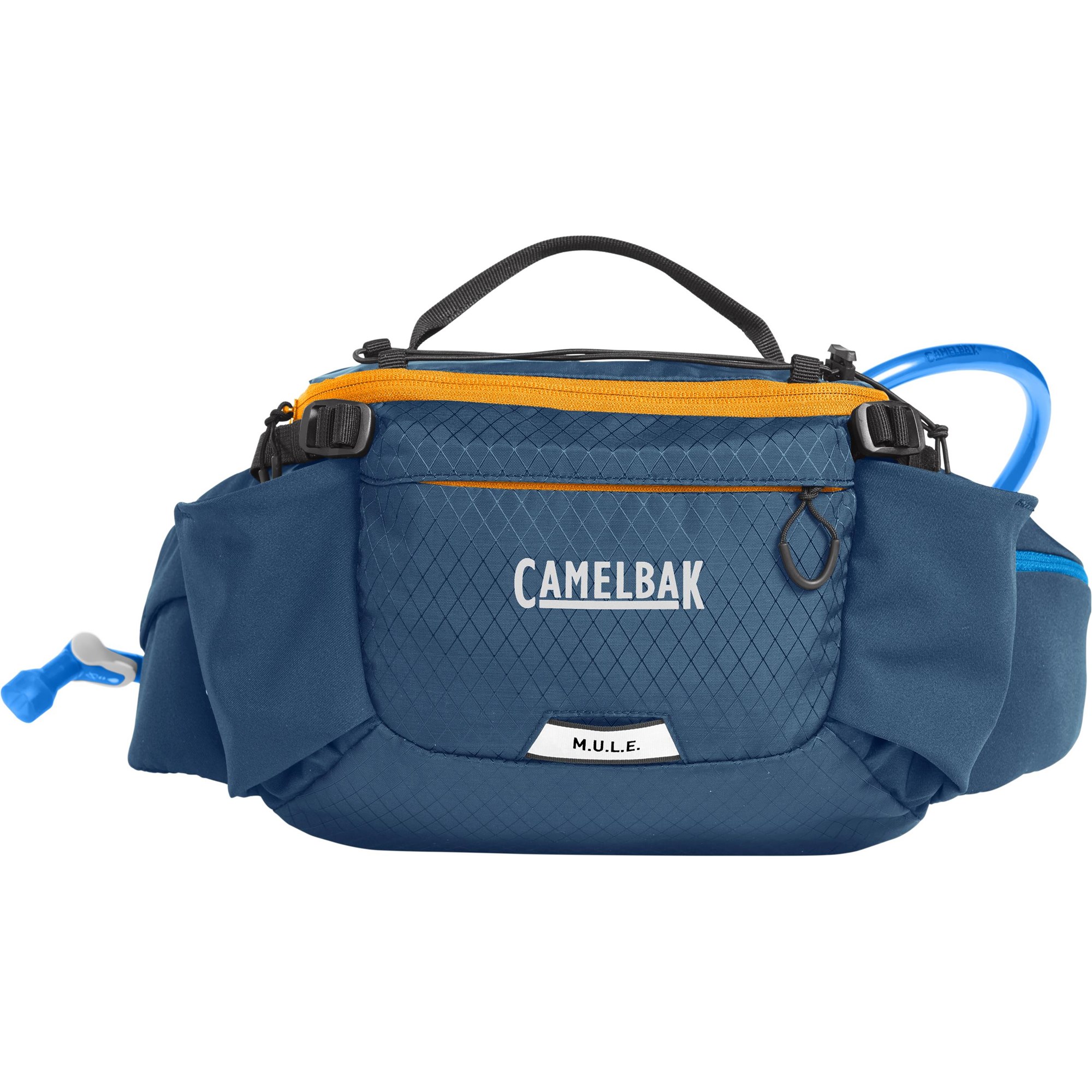 CAMELBAK M.U.L.E. 5 WAIST PACK 2023: GIBRALTAR NAVY/ORANGE 5L CBMULEWP thumbnail 3