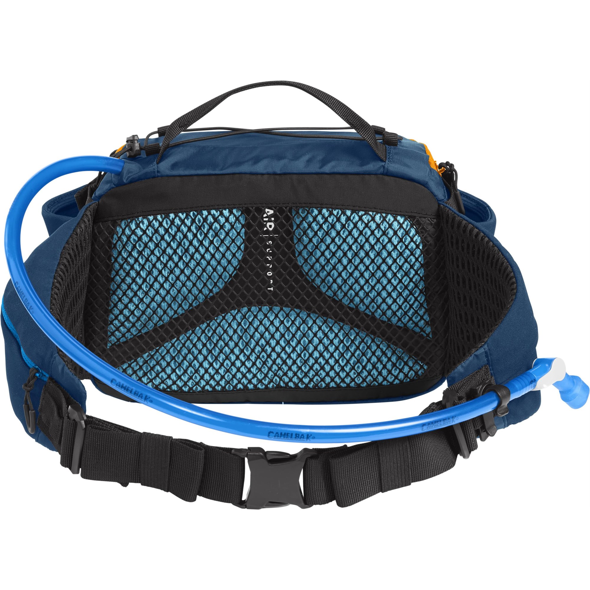 CAMELBAK M.U.L.E. 5 WAIST PACK 2023: GIBRALTAR NAVY/ORANGE 5L CBMULEWP thumbnail 4