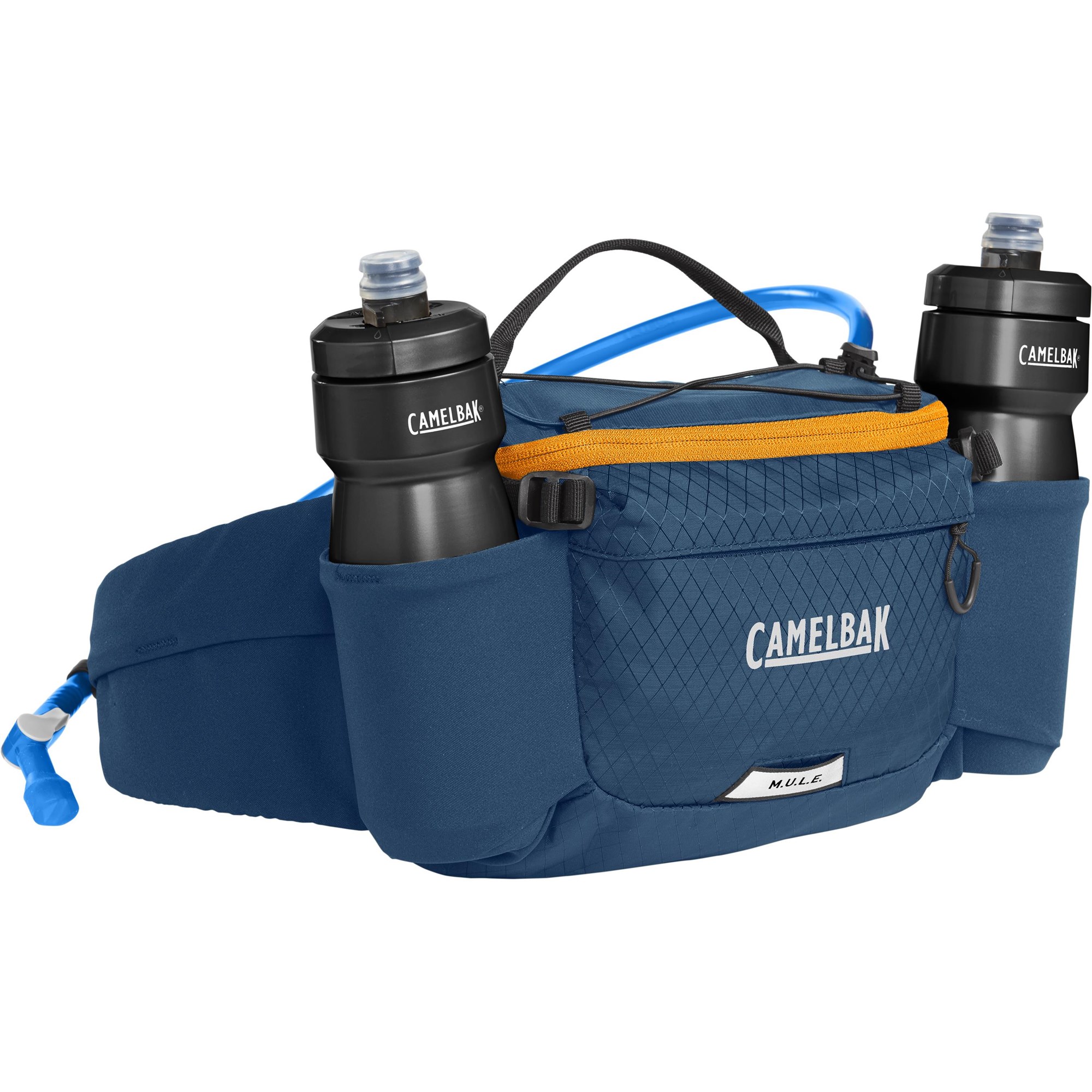CAMELBAK M.U.L.E. 5 WAIST PACK 2023: GIBRALTAR NAVY/ORANGE 5L CBMULEWP thumbnail 7