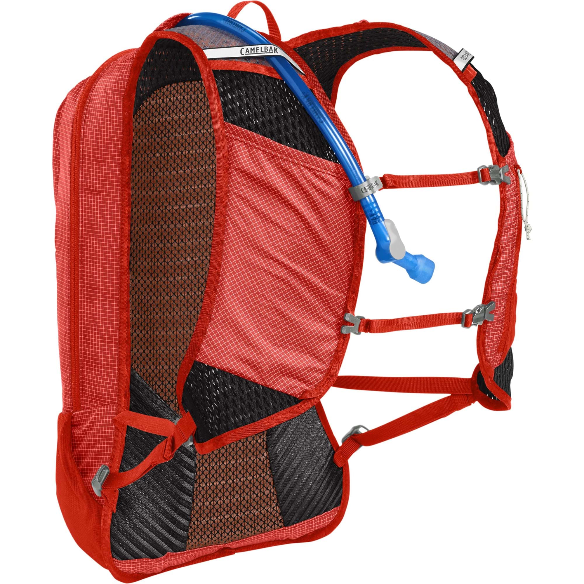CAMELBAK OCTANE 12 FUSION 2L HYDRATION PACK 2023: RED POPPY/VAPOR 12L CBOCT12 thumbnail 2