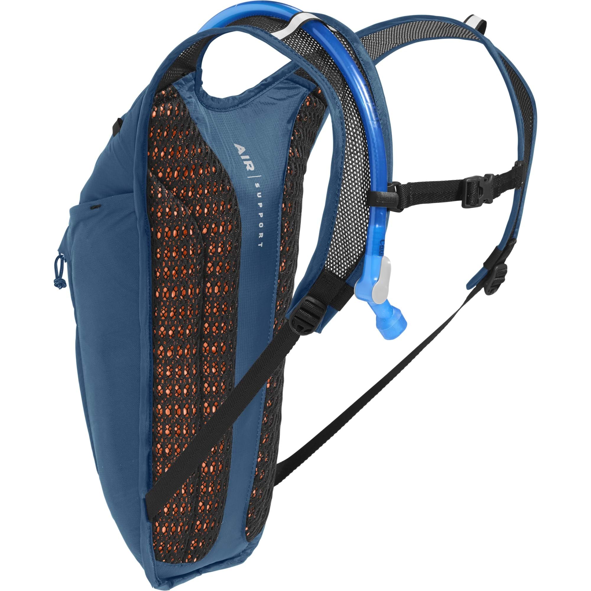 CAMELBAK ROGUE LIGHT HYDRATION PACK 7L WITH 2L RESERVOIR 2021: GIBRALTAR NAVY/BLACK 7L CBROGLT70 thumbnail 2
