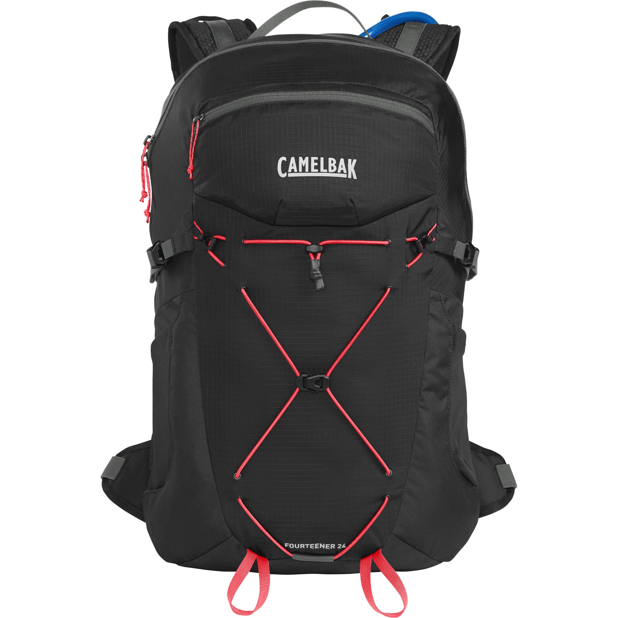 CAMELBAK WOMEN'S FOURTEENER 24 HYDRATION PACK 2023: BLACK/FIERY CORAL 24L CBWFOUR24 thumbnail 3