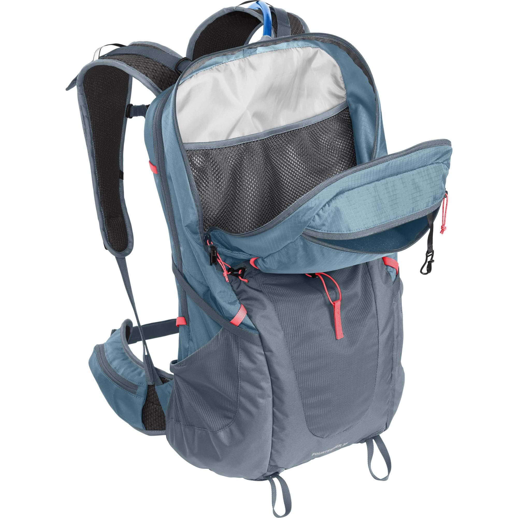 CAMELBAK WOMEN'S FOURTEENER 30 HYDRATION PACK 2023: SMOKE BLUE/FIERY CORAL 30L CBWFOUR32 thumbnail 5