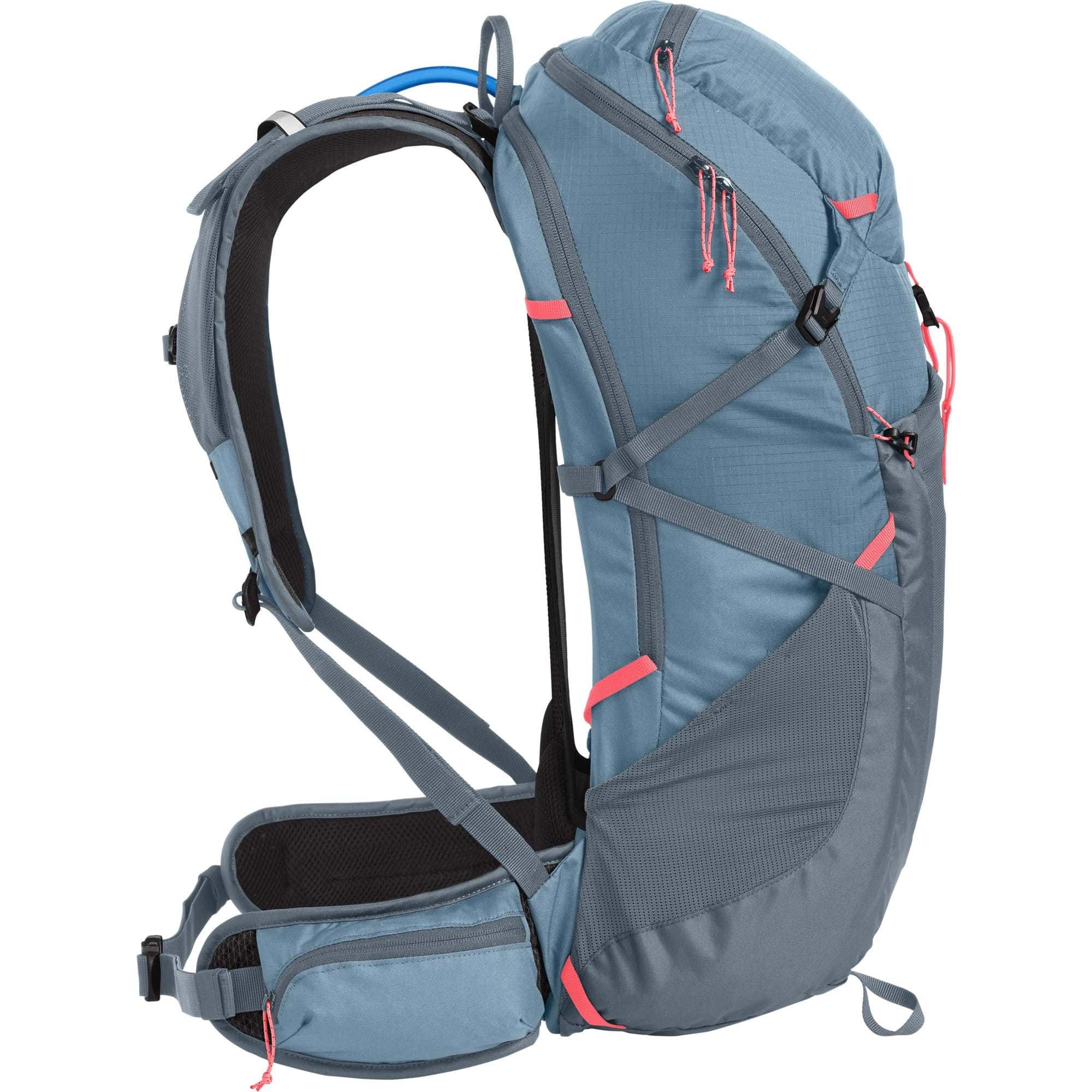 CAMELBAK WOMEN'S FOURTEENER 30 HYDRATION PACK 2023: SMOKE BLUE/FIERY CORAL 30L CBWFOUR32 thumbnail 6