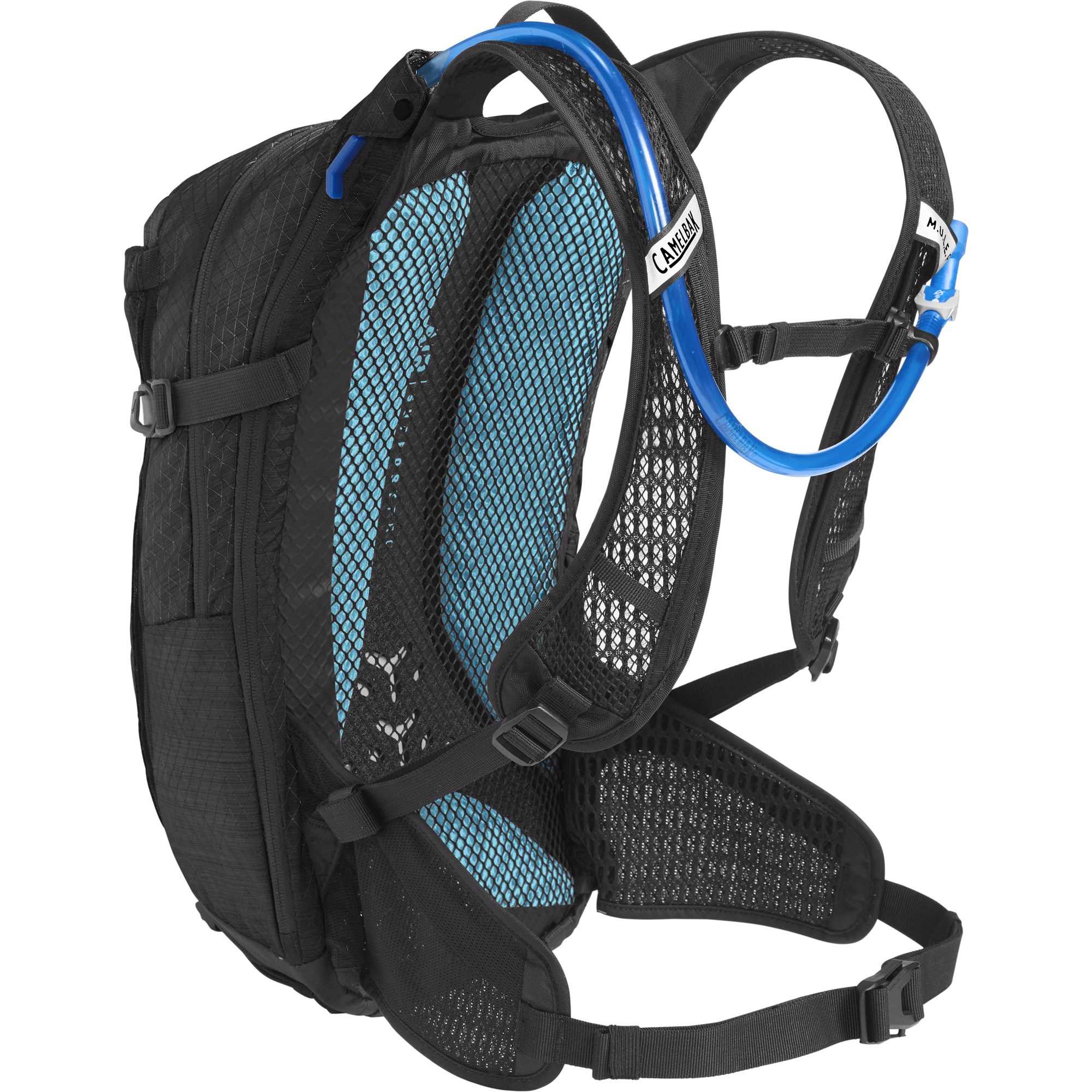 CAMELBAK WOMEN'S M.U.L.E. PRO HYDRATION PACK 14L WITH 3L RESERVOIR 2021: BLACK/WHITE CBWMULPRO thumbnail 2