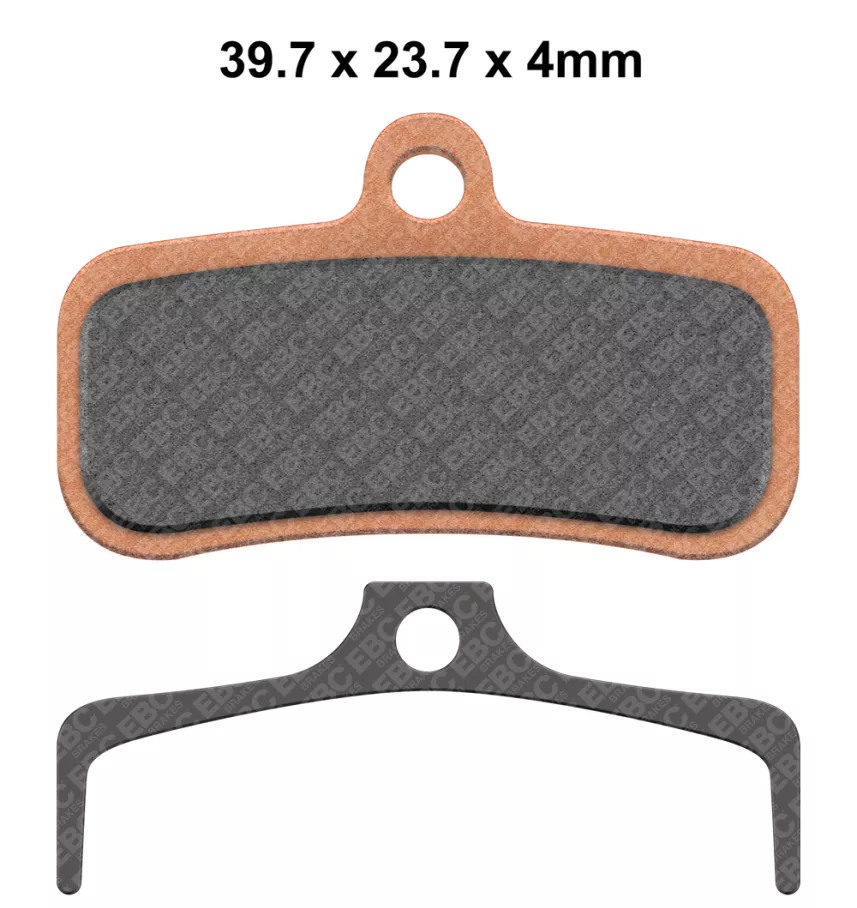 BRAKE PADS ORGANIC RESIN, EBC CFA493, SURRON TALARIA E RIDE BICYCLE image 1