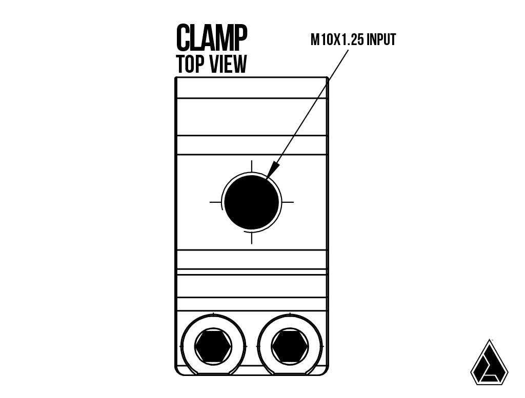 2 CAGE ACCESSORY CLAMP M10x1.25 UNIVERSAL CLMP-U-M10-2.0 thumbnail 3