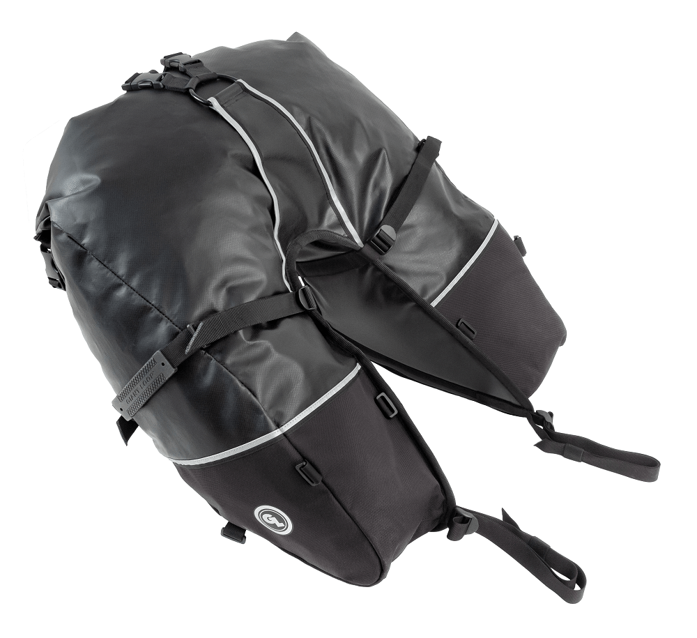 Coyote Saddlebag 39L - Black - Giant Loop CSB23-B image 1