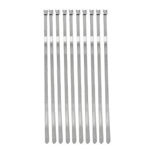 6mm x 48cm CV BOOT BAND CLAMP STRAPS STAINLESS STEEL - PACK OF 10