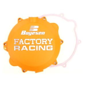CLUTCH COVER 03-13 KTM250SX, BOYESEN CC-42ORG ORANGE