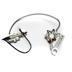 KTM COMPLETE REAR BRAKE ASSEMLY, CALIPER, BRAKE HOSE, MASTER CYLINDER SX, 79613080001 77013060044