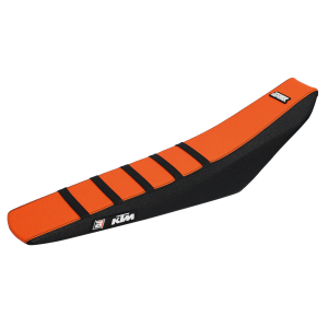 11-15 SX/SXF 12-16 EXC KTM ZEBRA ORANGE/BLACK SEAT COVER BLACKBIRD 1521Z1