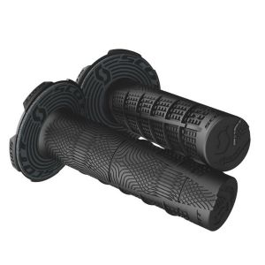 SCOTT MX DEUCE GRIPS 22/25mm, BLACK