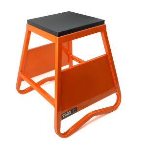 HEAVY DUTY STEEL BOX STAND MX, LARGE / 430mm HIGH MX STAND, THIS STAND DOESN'T COME WITH THE MOTO STICKER NOW