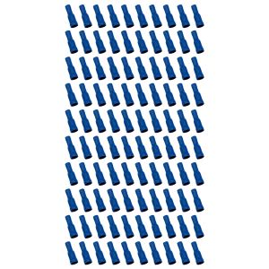 TERMINAL BLUE FEMALE BULLET M5, PACK OF 100