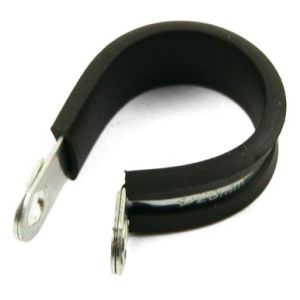25mm RUBBER LINED P-CLIPS