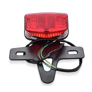 REAR TAIL LAMP BRAKE STOP LIGHT 12V 1983-1987 HONDA XL80S XL100S XL125S XL185S 33701-KA8-711