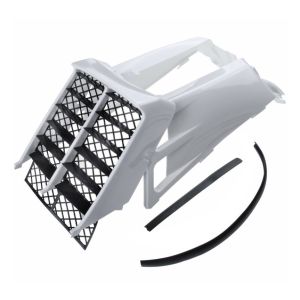 TANK SIDE COVERS & RADIATOR SHROUDS WHITE KIT YAMAHA BANSHEE YFZ350 1987-2006 2GU-21711-A0-00