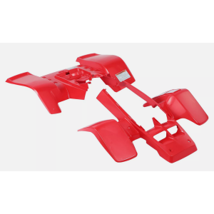 PLASTIC BODY SET RED YAMAHA BANSHEE YFZ 350 1987-2006 2GU-W2151-C1-00