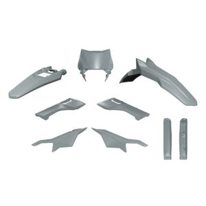 PLASTIC KIT 6PCS SURRON ULTRA BEE 23-24, QUANTUM GREY, RTECH R-KITSUR-GR0-624