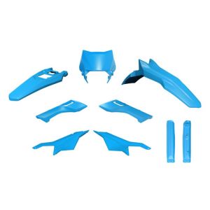 PLASTIC KIT 6PCS SURRON ULTRA BEE 23-24, LIGHT BLUE, RTECH R-KITSUR-AZ0-624