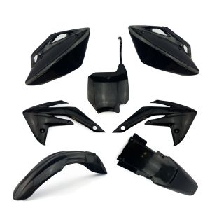PLASTIC KIT CRF 150 R BLACK AUTC056