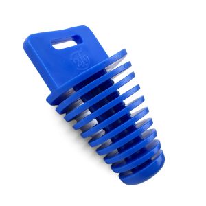 EXHAUST PLUG 34-62mm BLUE EHB009L-BLUE