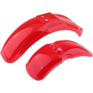 FENDER SET RED 79-00 HONDA MONKEY Z50 A J R 80100-165-790ZC 61100-165-000ZC