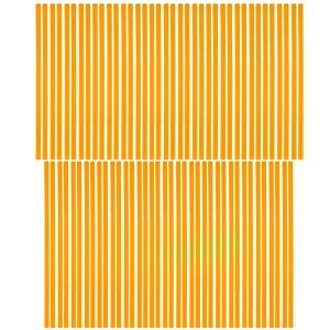 SPOKE SKIN SET 8.5" & 7.5" ORA, SS-101, 76 PCS, ORANGE