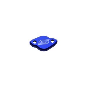 REAR BRAKE RESERVOIR COVER BLUE 03-26 FANTIC TM YAMAHA XE XX EN MX YZ WR XT 65 125 250 450 SCAR 1901
