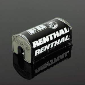 Fatbar36 Pad Renthal Black/Silver/White, RENTHAL P341