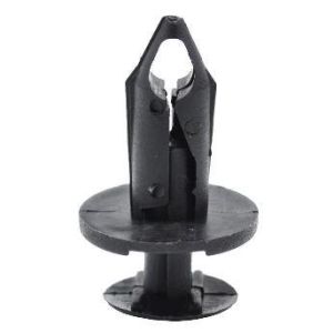 PACK-10 M8 PLASTIC CENTER PUSH FENDER CLIPS RIVETS, 8mm x 20mm x 20mm