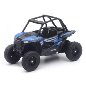 MODEL DIE CAST POLARIS RZR XP1000 EPS, BLUE AND BLACK, SCALE: 1:30, NEWRAY 07343