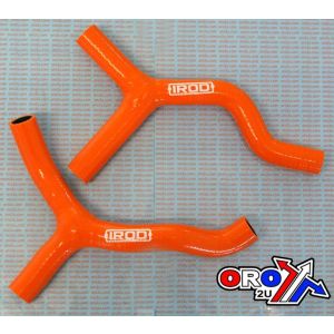 HOSE Y KIT 2pcs SX85 85SX 13-17 KTM, SX105 SILICONE RADIATOR ORANGE, IROD 010060
