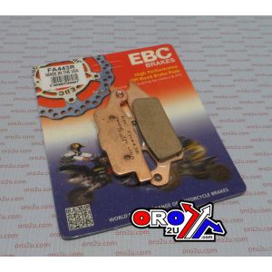 BRAKE PADS SINTERED METAL, EBC FA443R