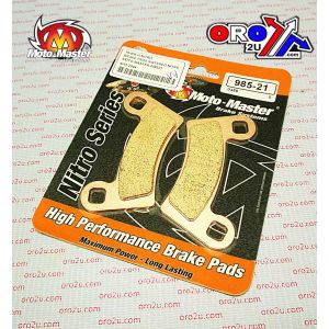 BRAKE PADS SINTERED NITRO, MOTO-MASTER 098521, 39-456
