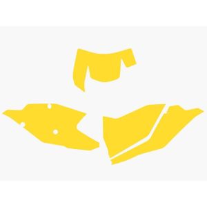 17-19 KTM EXC YELLOW PRE CUT BACKGROUNDS, BLACKBIRD 3526/40