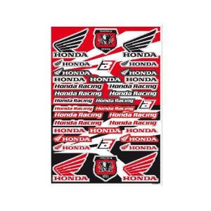 STICKER SHEET HONDA LOGO, BLACKBIRD 5076H PRE-CUT