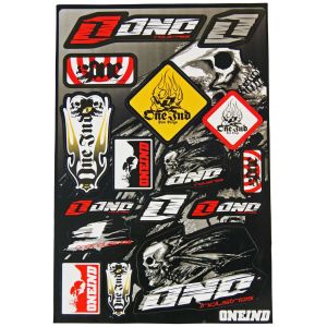 STICKER SHEET ONE 29x44cm GPA074