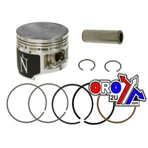 PISTON KIT YFA1 BREEZE 125 ATV, GRIZZY 125, NAMURA NA-40019-2, 49.50.mm
