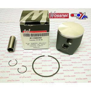 PISTON KIT 1983 &85 YZ125 57mm, WOSSNER 8119D100 YAMAHA